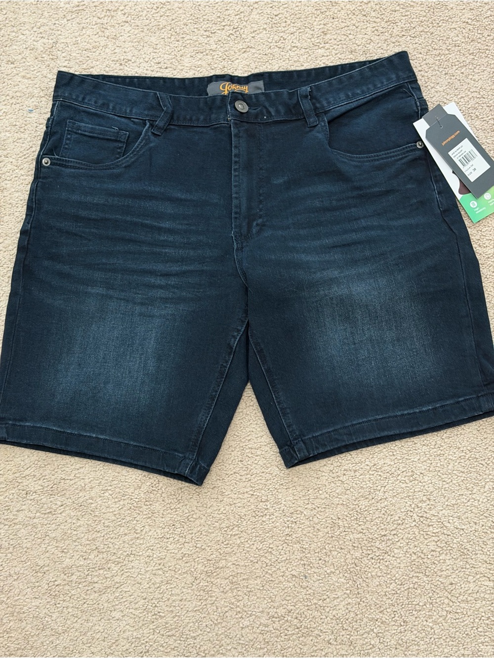 Johnny Bigg Stretch Denim Shorts